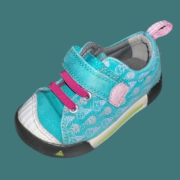 Baby Keen Hook & Loop Canvas Sneakers Size 5 - Picture 8 of 8
